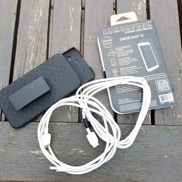 Samsung S5 case phone holster protector cords
